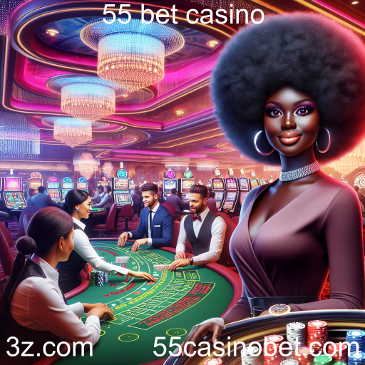 Experimente a Emoção do Jogo Ao Vivo no 55 Bet Casino