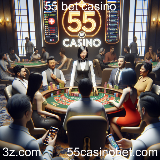 A Experiência do Cassino Ao Vivo no 55 Bet Casino